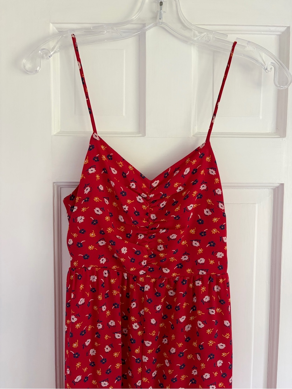 Madewell Ruched Wide-Leg Jumpsuit in Prairie Posies - Picture 3 of 15